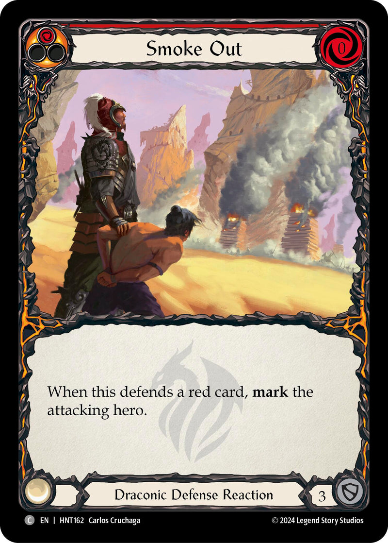 Smoke Out (Red) [HNT162] (The Hunted) - Evolution TCG