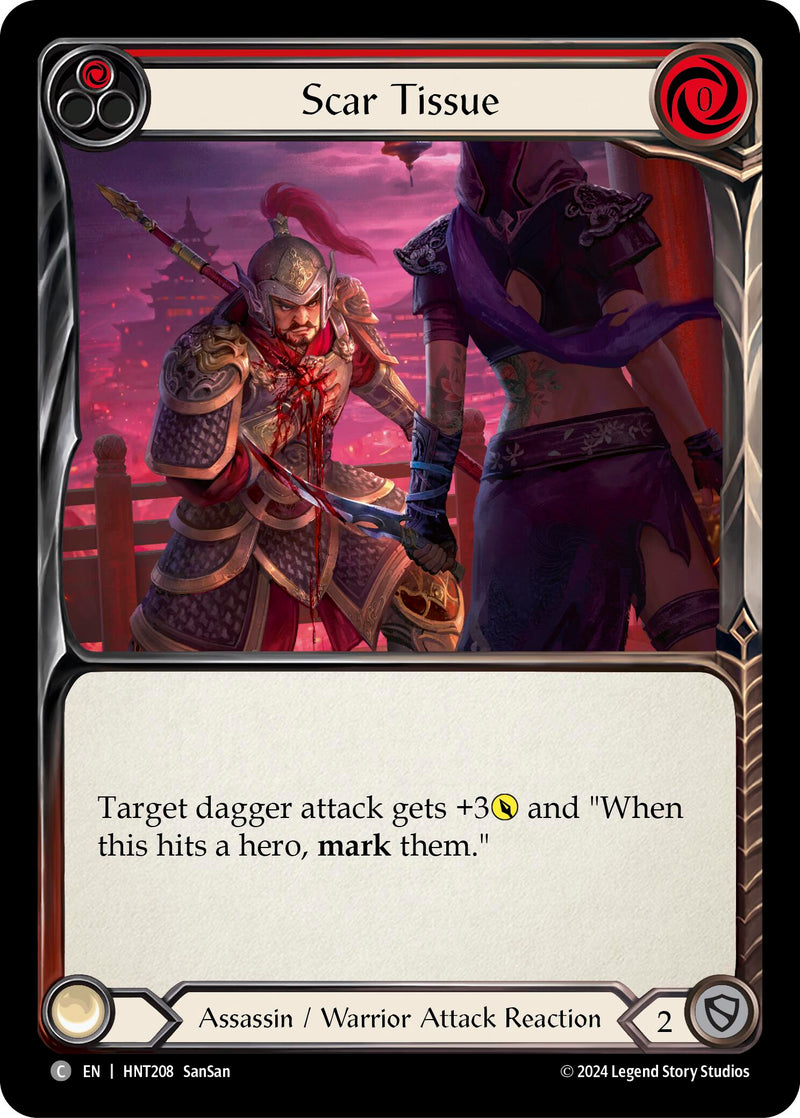 Scar Tissue (Red) [HNT208] (The Hunted) - Evolution TCG