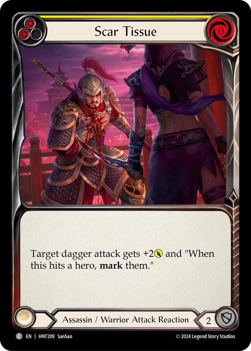 Scar Tissue (Yellow) [HNT209] (The Hunted) - Evolution TCG