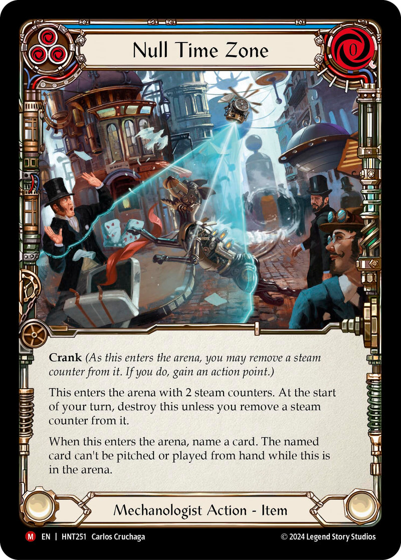 Null Time Zone [HNT251] (The Hunted) - Evolution TCG