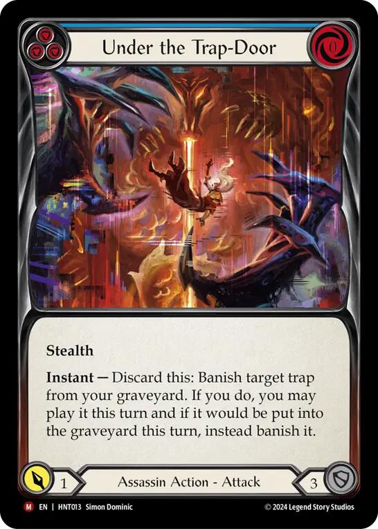 Under the Trap-Door [HNT013] (The Hunted) - Evolution TCG
