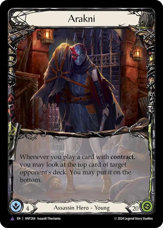 Arakni (Marvel) [HNT264] (The Hunted)  Cold Foil - Evolution TCG