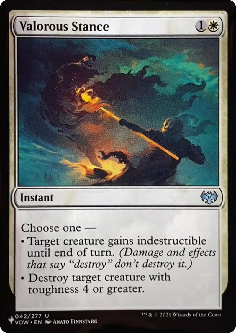 Valorous Stance (VOW) [The List] - Evolution TCG