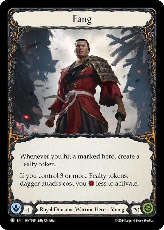Arakni, Web of Deceit // Fang [HNT002//HNT099] (The Hunted) - Evolution TCG