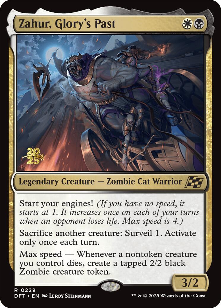 Zahur, Glory's Past [Aetherdrift Prerelease Promos] - Evolution TCG