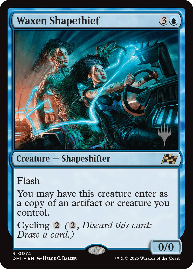 Waxen Shapethief (Promo Pack) [Aetherdrift Promos] - Evolution TCG