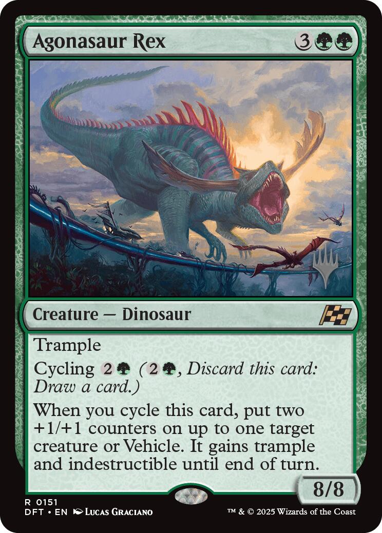 Agonasaur Rex (Promo Pack) [Aetherdrift Promos] - Evolution TCG