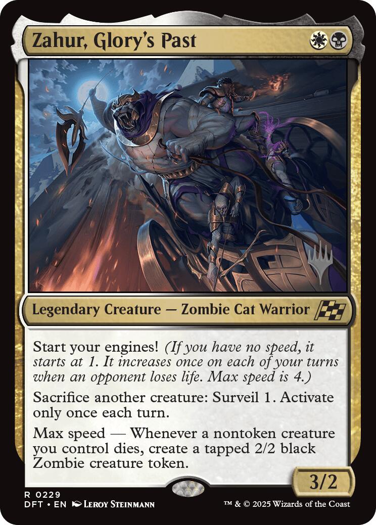 Zahur, Glory's Past (Promo Pack) [Aetherdrift Promos] - Evolution TCG