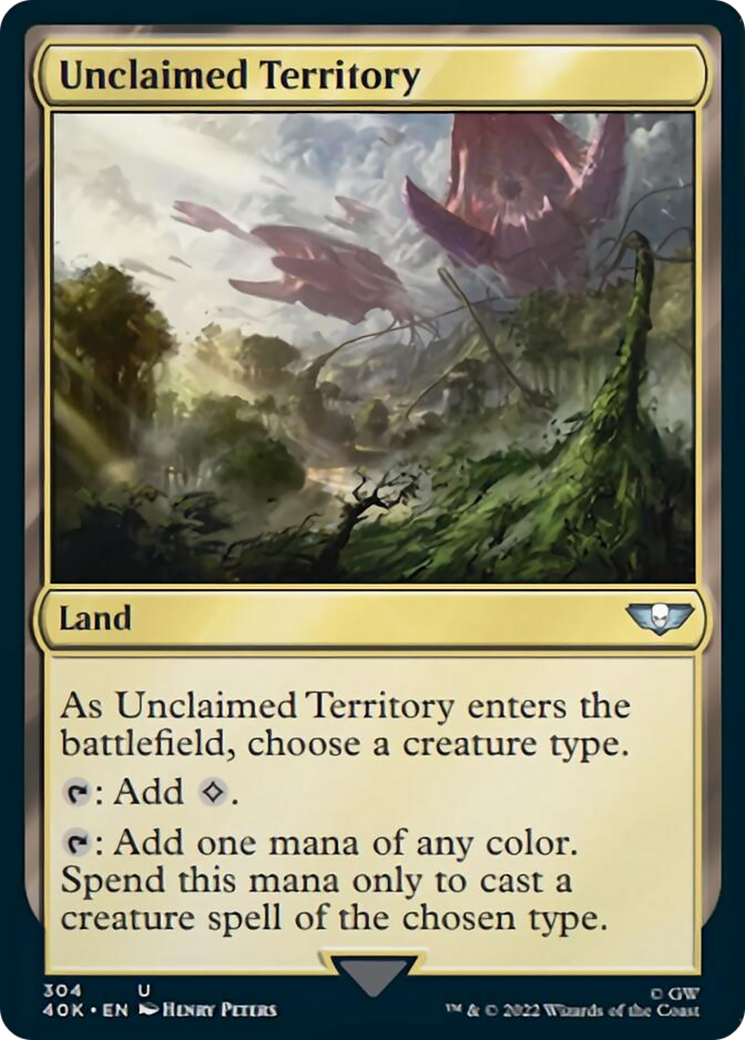 Unclaimed Territory [Warhammer 40,000] - Evolution TCG