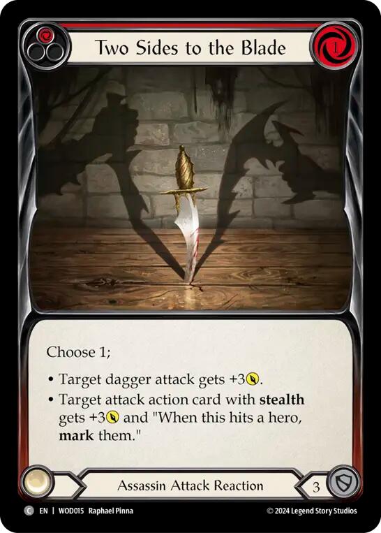 Two Sides to the Blade [WOD015] (The Hunted Arakni, Web of Deceit Blitz Deck) - Evolution TCG