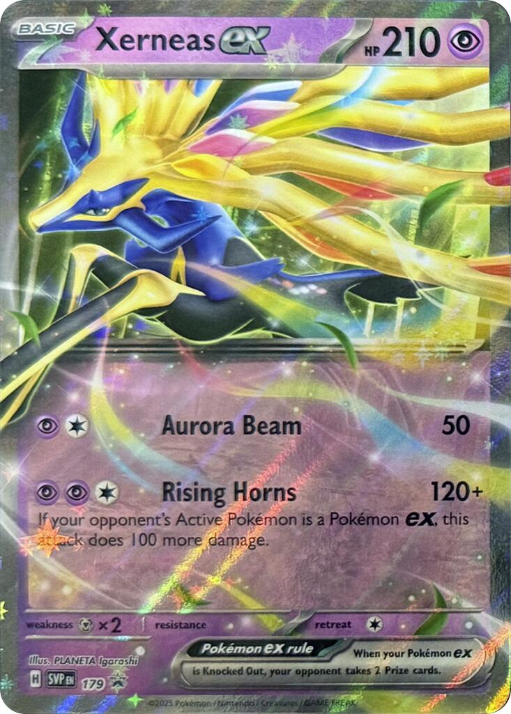 Xerneas ex (179) [Scarlet & Violet: Black Star Promos] - Evolution TCG