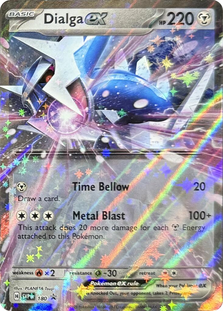 Dialga ex (180) [Scarlet & Violet: Black Star Promos] - Evolution TCG