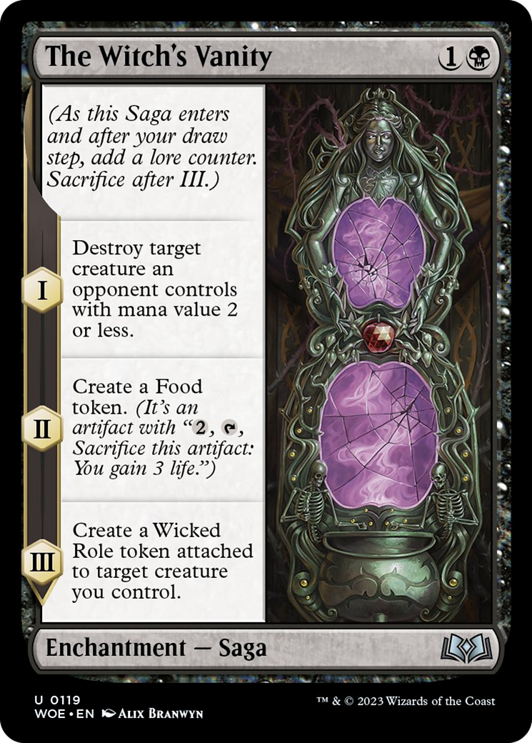 The Witch's Vanity [Wilds of Eldraine] - Evolution TCG