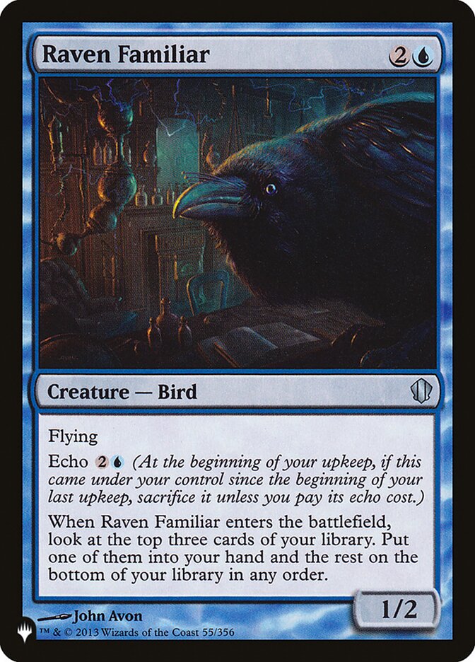 Raven Familiar [The List] - Evolution TCG