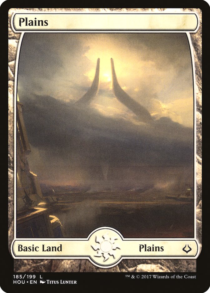 Plains (185) [Hour of Devastation] - Evolution TCG