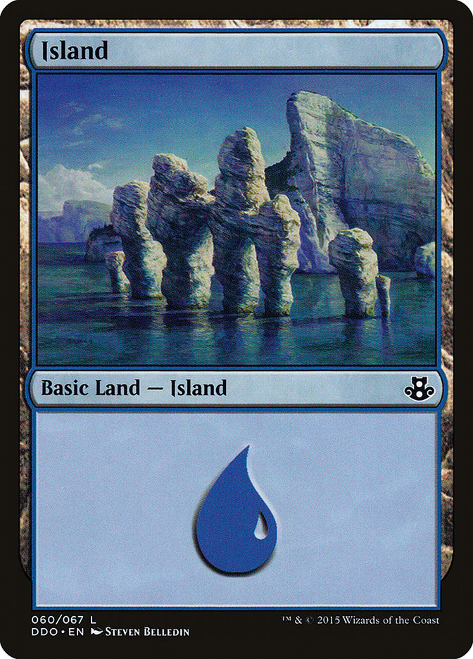 Island (60) [Duel Decks: Elspeth vs. Kiora] - Evolution TCG