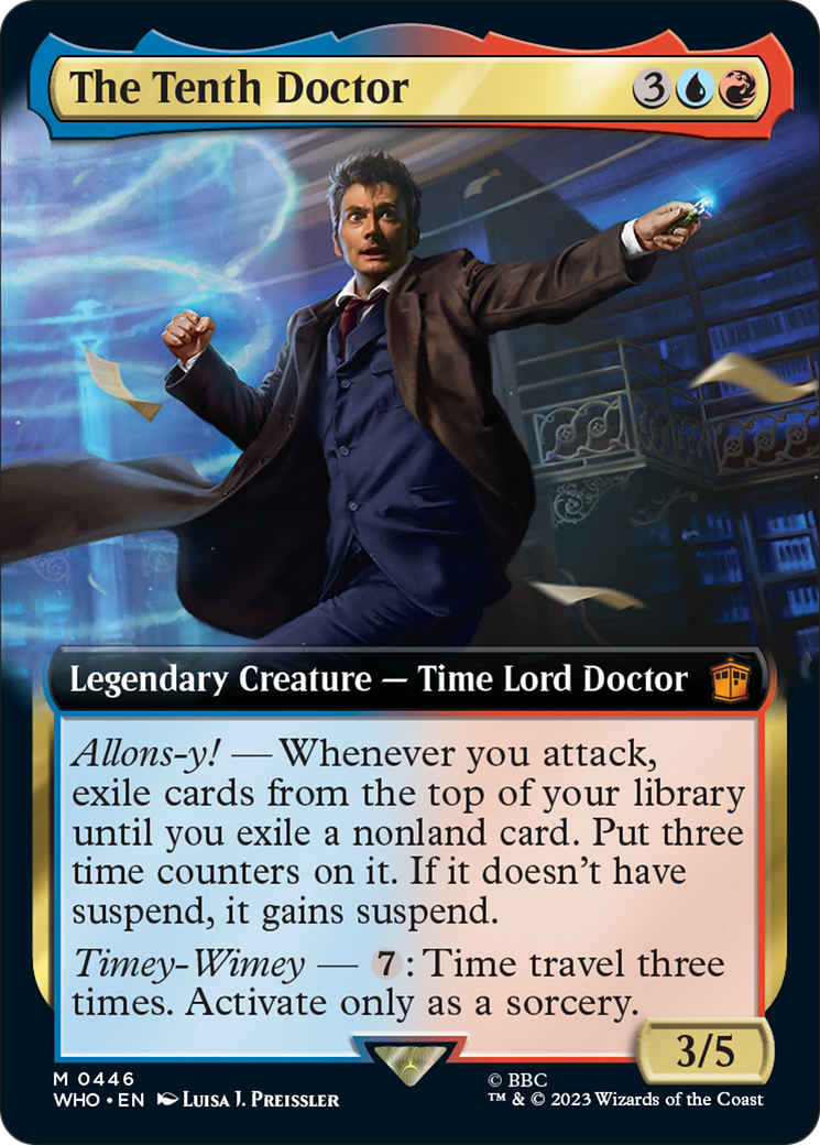 The Tenth Doctor (Extended Art) [Doctor Who] - Evolution TCG