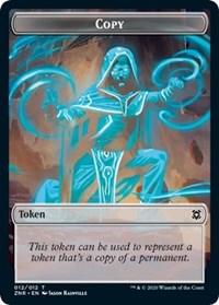 Copy // Illusion Double-Sided Token [Zendikar Rising Tokens] - Evolution TCG