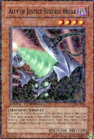 Ally of Justice Reverse Break [DT02-EN080] Rare - Evolution TCG