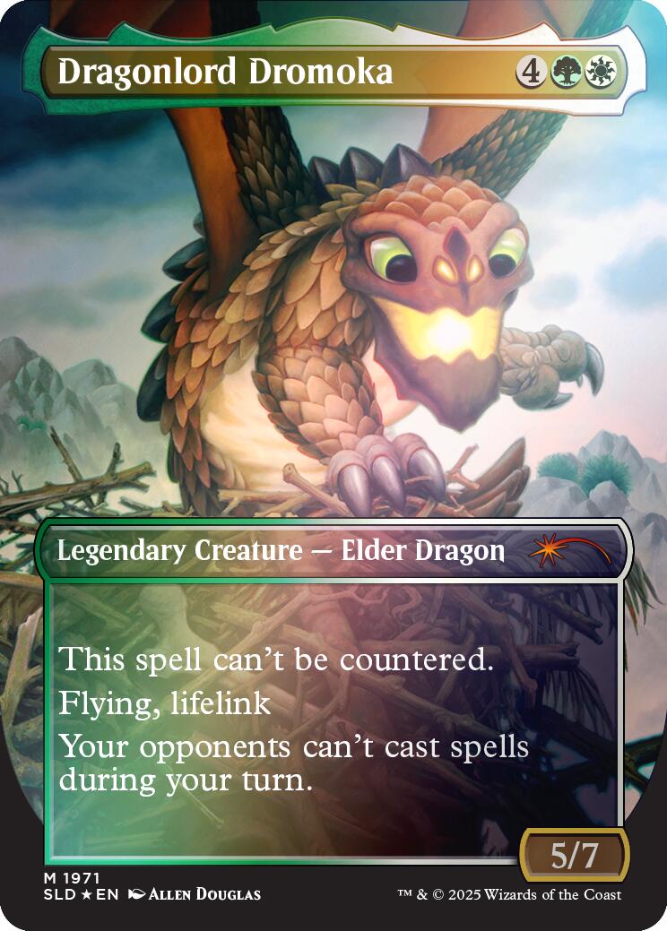 Dragonlord Dromoka (Rainbow Foil) [Secret Lair Drop Series] - Evolution TCG
