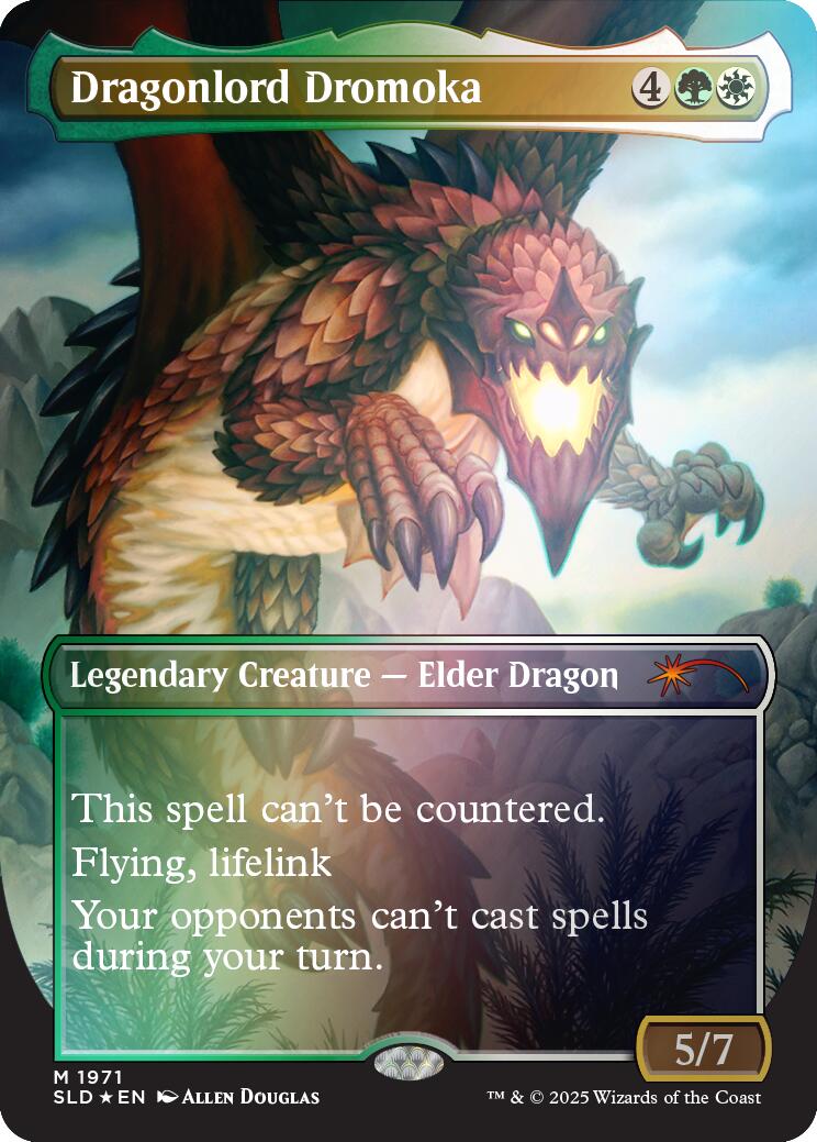 Dragonlord Dromoka (Rainbow Foil) [Secret Lair Drop Series] - Evolution TCG