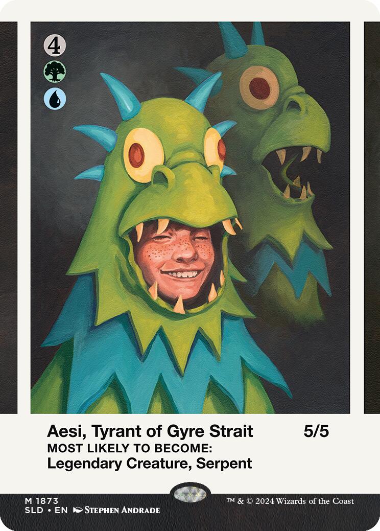 Aesi, Tyrant of Gyre Strait [Secret Lair Drop Series] - Evolution TCG