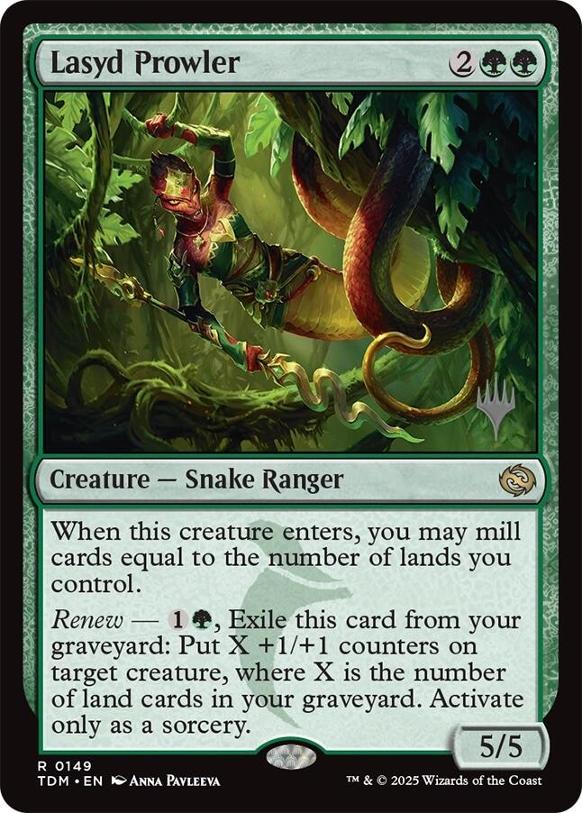 Lasyd Prowler [Tarkir: Dragonstorm Promos] - Evolution TCG