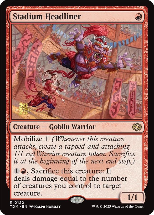 Stadium Headliner [Tarkir: Dragonstorm Prerelease Promos] - Evolution TCG