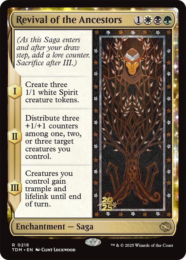 Revival of the Ancestors [Tarkir: Dragonstorm Prerelease Promos] - Evolution TCG