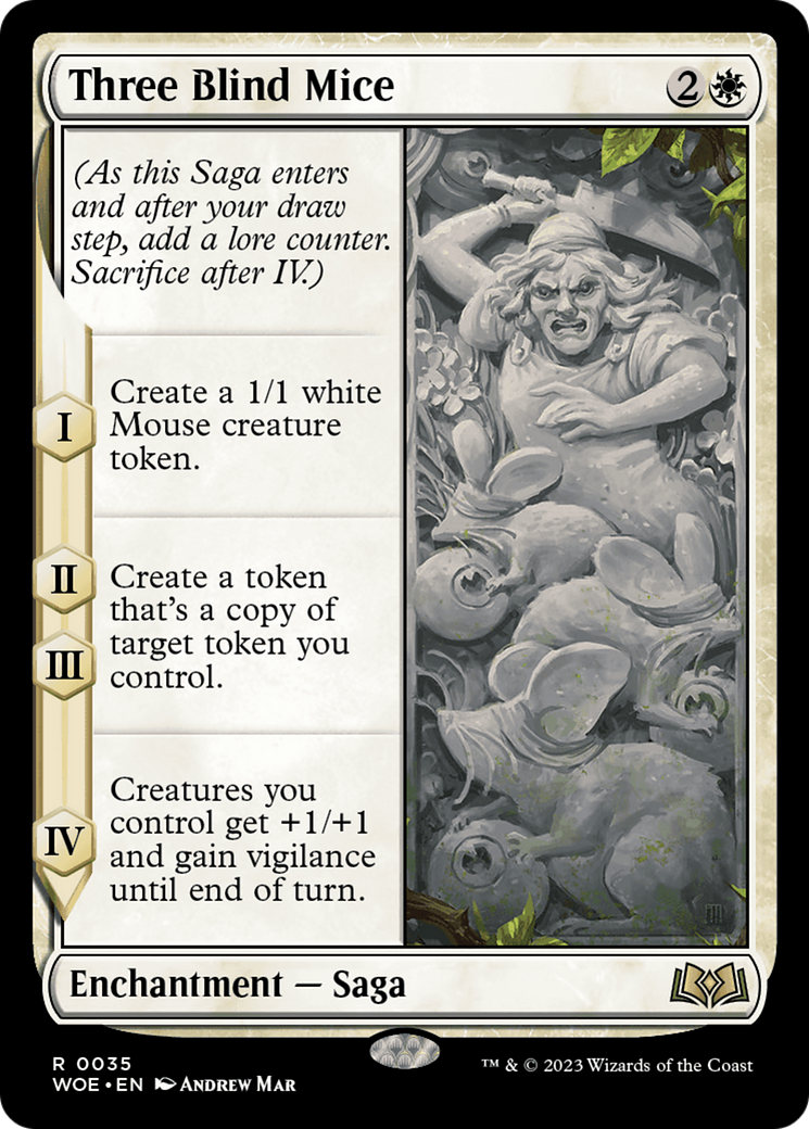 Three Blind Mice [Wilds of Eldraine] - Evolution TCG