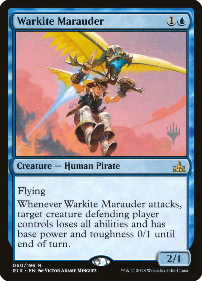 Warkite Marauder (Promo Pack) [Rivals of Ixalan Promos] - Evolution TCG