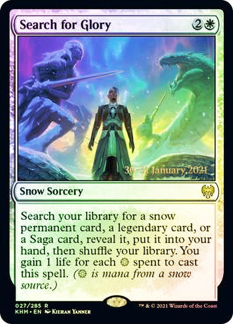 Search for Glory [Kaldheim Prerelease Promos] - Evolution TCG