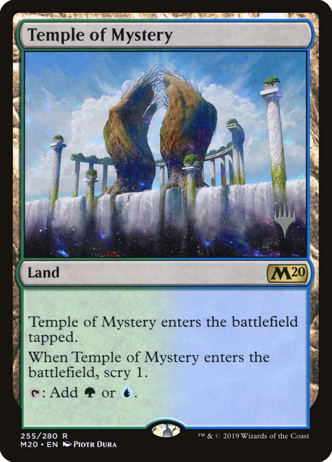 Temple of Mystery (Promo Pack) [Core Set 2020 Promos] - Evolution TCG