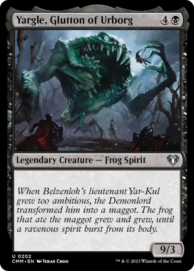 Yargle, Glutton of Urborg [Commander Masters] - Evolution TCG