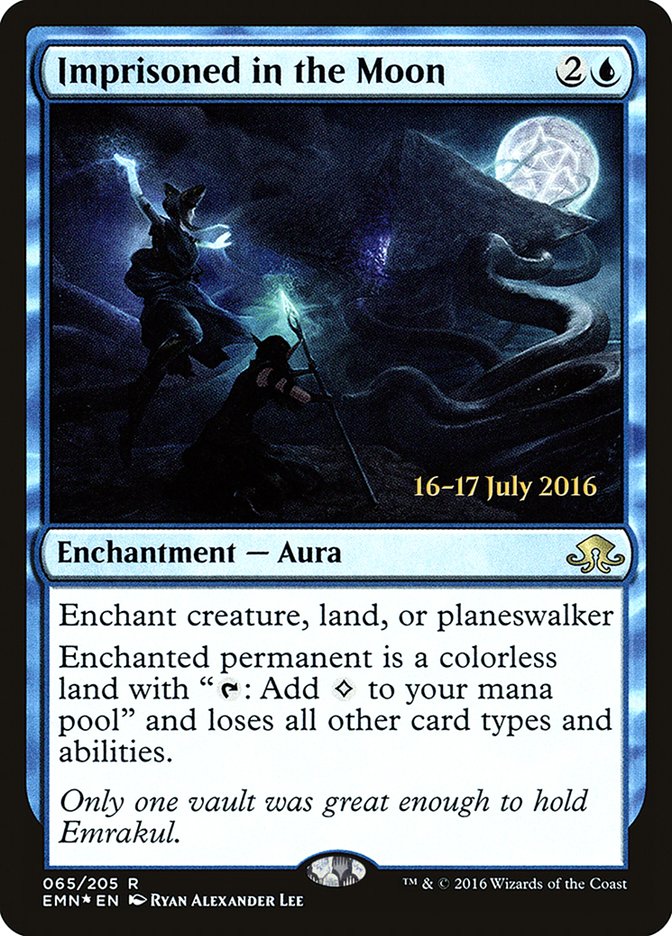 Imprisoned in the Moon [Eldritch Moon Prerelease Promos] - Evolution TCG