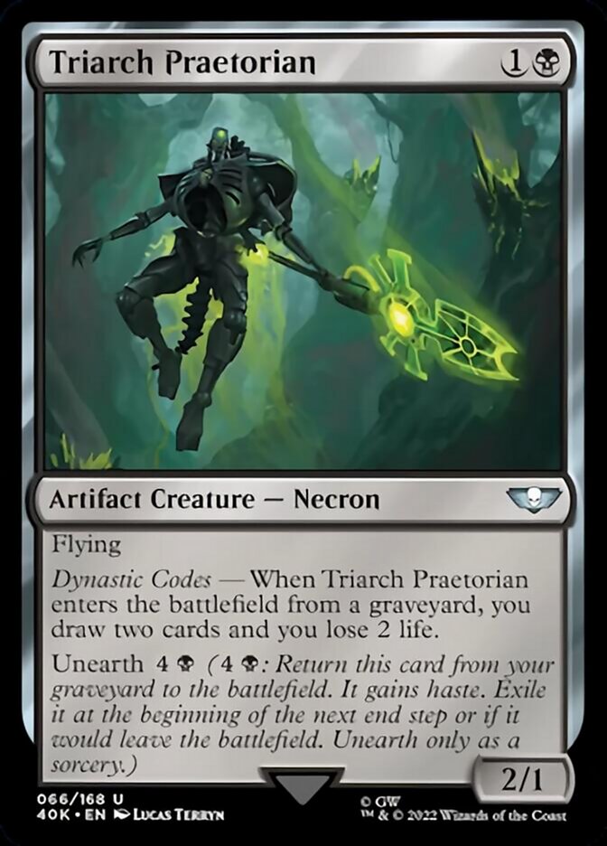 Triarch Praetorian (Surge Foil) [Warhammer 40,000] - Evolution TCG