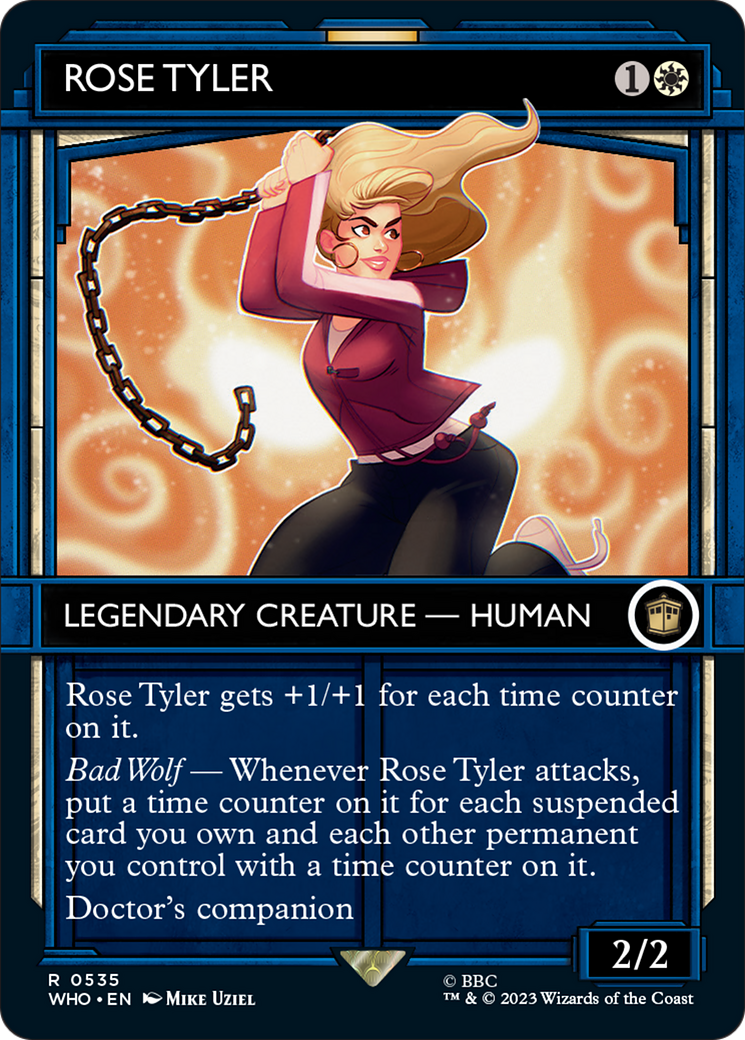 Rose Tyler (Showcase) [Doctor Who] - Evolution TCG