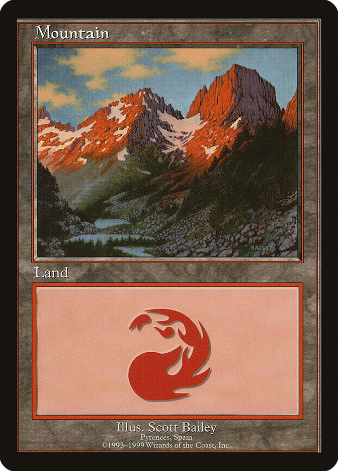 Mountain (8) [European Land Program] - Evolution TCG