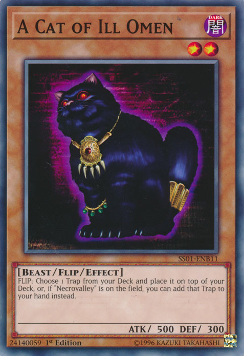 A Cat of Ill Omen [SS01-ENB11] Common - Evolution TCG