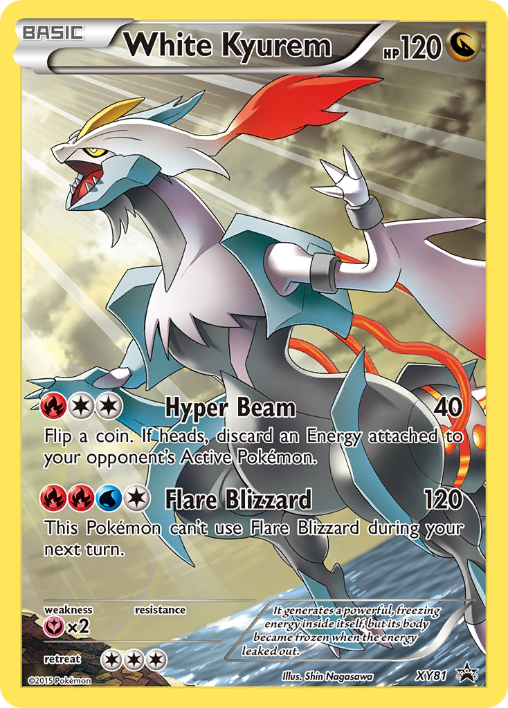 White Kyurem (XY81) (Full Art Promo) [XY: Black Star Promos] - Evolution TCG