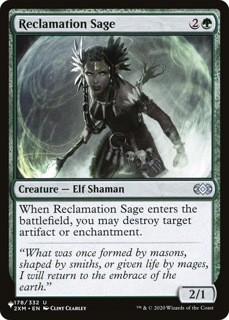 Reclamation Sage (2XM) [The List] - Evolution TCG