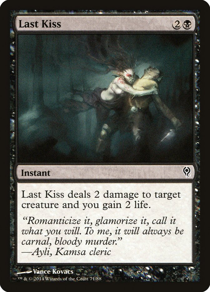 Last Kiss [Duel Decks: Jace vs. Vraska] - Evolution TCG