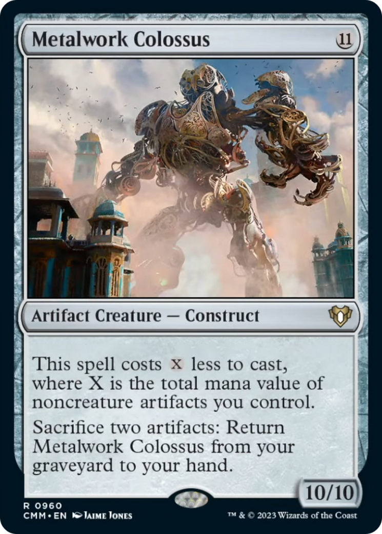 Metalwork Colossus [Commander Masters] - Evolution TCG