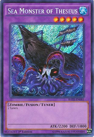 Sea Monster of Theseus [RATE-EN081] Secret Rare - Evolution TCG