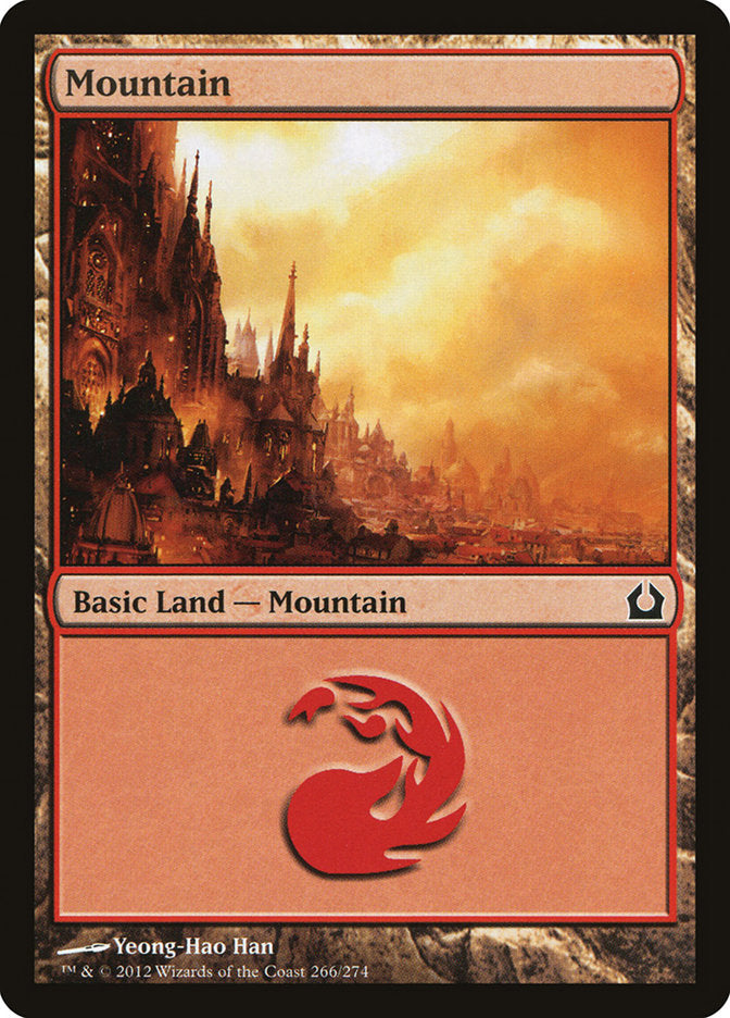 Mountain (266) [Return to Ravnica] - Evolution TCG