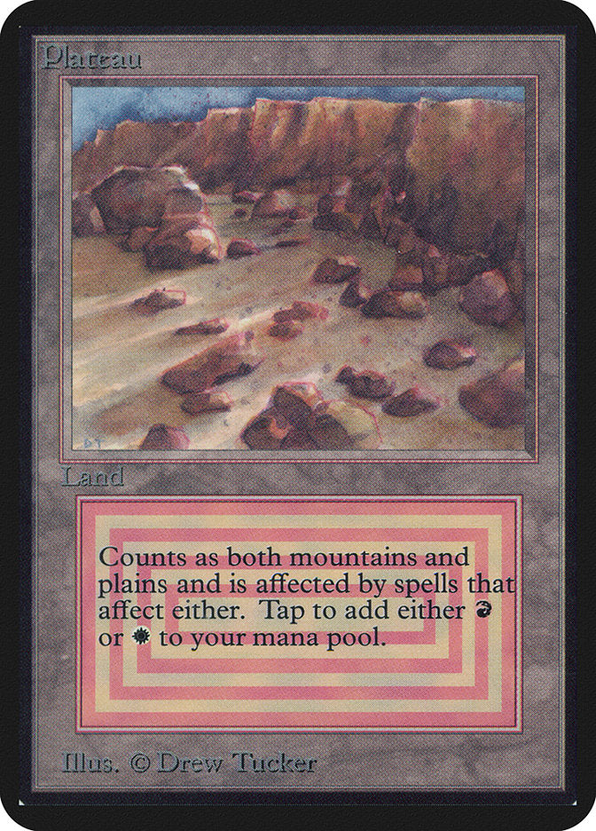 Plateau [Alpha Edition] - Evolution TCG