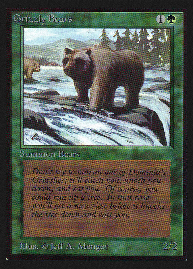 Grizzly Bears [International Collectors' Edition] - Evolution TCG