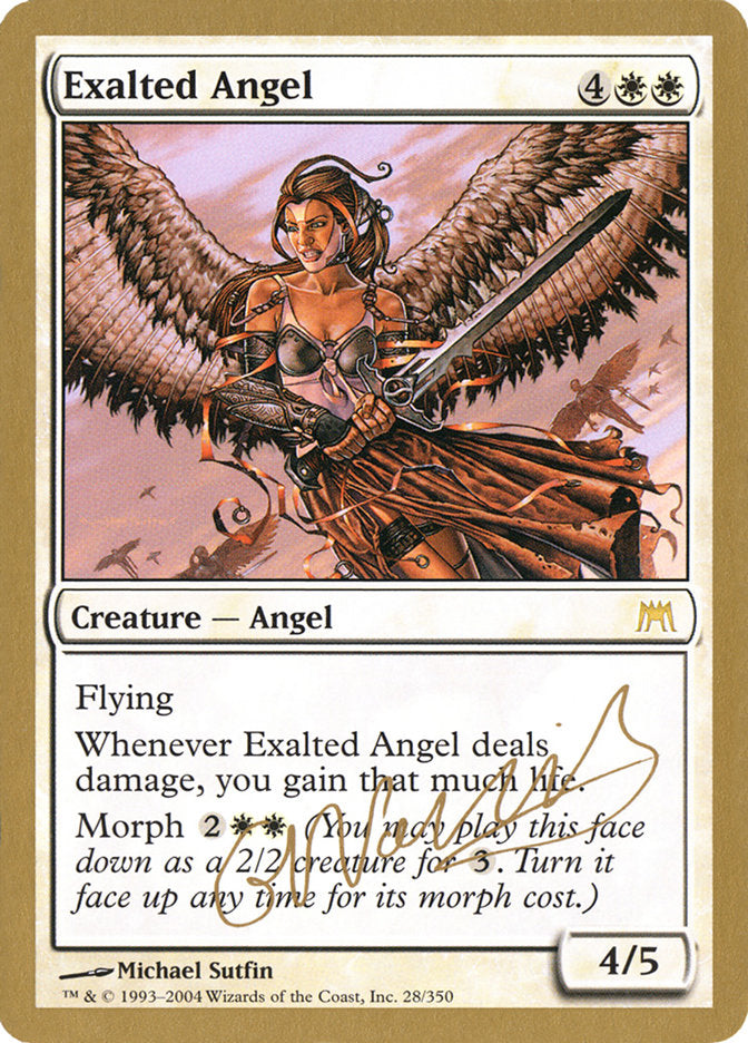 Exalted Angel (Gabriel Nassif) [World Championship Decks 2004] - Evolution TCG