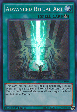 Advanced Ritual Art [THSF-EN052] Super Rare - Evolution TCG