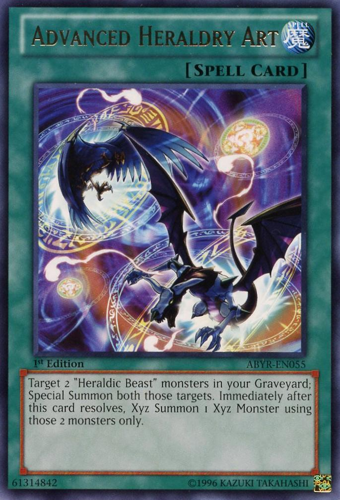 Advanced Heraldry Art [ABYR-EN055] Rare - Evolution TCG